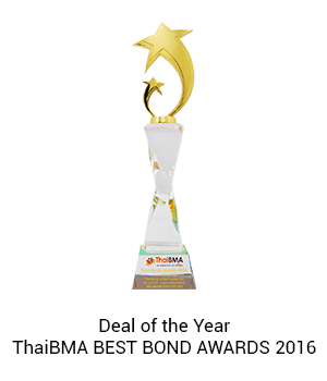 Deal of the Year, ThaiBMA BEST BOND AWARDS 2016