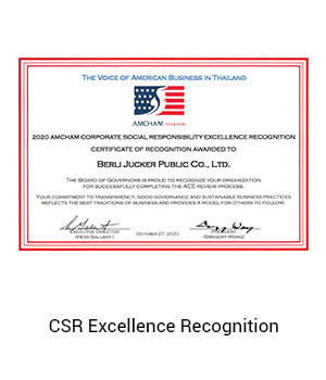 CSR Excellence Recognition