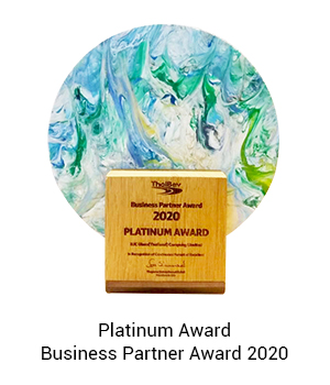Platinum Award Business Partner Award 2020​