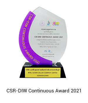 CSR-DIW Continuous Award 2021 (Prachinburi)